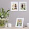 5x7 Picture Frame Set of 15, White Matted Photo Frames Bulk Pack, Display 5x7 with Mat or 6x8 Without Mat, MDF Wood Wall & Tabletop Picture Frames with Plexiglass for Gallery Wall Decor